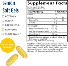 Load image into Gallery viewer, Nordic Naturals Ultimate Omega, Lemon Flavor - 1280 mg Omega-3-180 Soft Gels - High-Potency Omega-3 Fish Oil with EPA & DHA - Promotes Brain & Heart Health - Non-GMO - 90 Servings