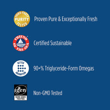 Load image into Gallery viewer, Nordic Naturals Ultimate Omega, Lemon Flavor - 1280 mg Omega-3-180 Soft Gels - High-Potency Omega-3 Fish Oil with EPA & DHA - Promotes Brain & Heart Health - Non-GMO - 90 Servings